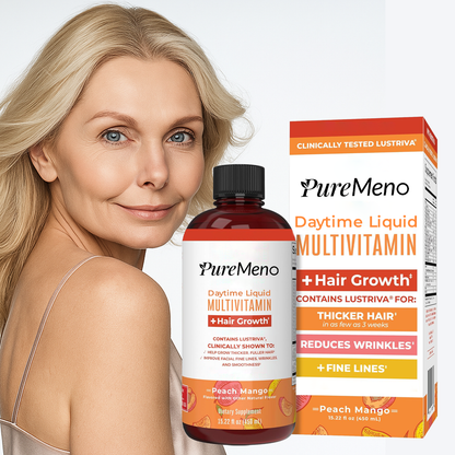 PureMeno Daytime Liquid Multivitamin + Hair Growth