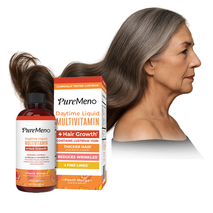PureMeno Daytime Liquid Multivitamin + Hair Growth